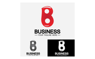 Modern and unique letter B initials logo design v2