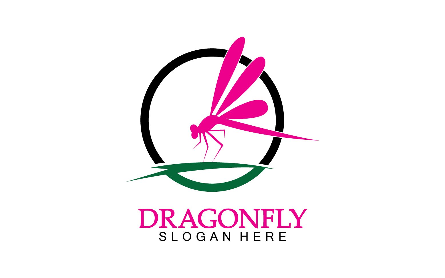 Template #387921 Dragonfly Illustration Webdesign Template - Logo template Preview