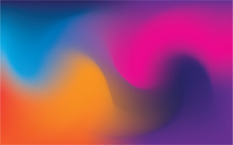 Colorful vector modern fresh gradient background v18