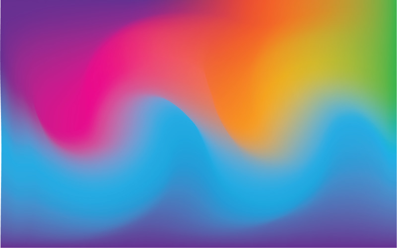 Colorful vector modern fresh gradient background v29 Logo Template