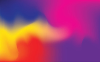 Colorful vector modern fresh gradient background v7
