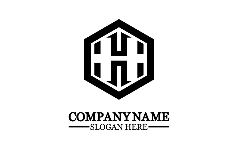Letter H logo icon design template elements v32 Logo Template