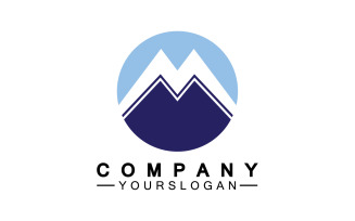 Letter M logo design or corporate identity v32