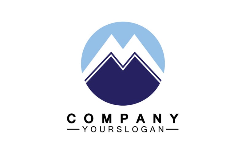 Letter M logo design or corporate identity v32 Logo Template