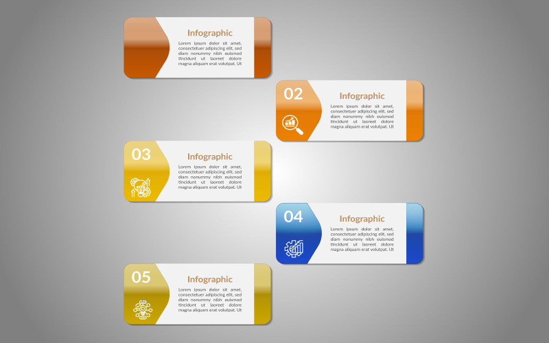 Square design vector eps infographic template. Infographic Element