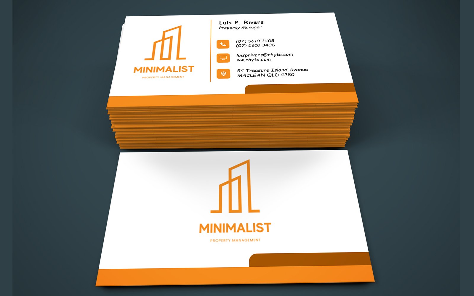 Template #388471 Business Card Webdesign Template - Logo template Preview