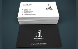 Business card for Property Consultant