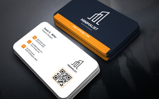 Business Card for Real Estate Analyst