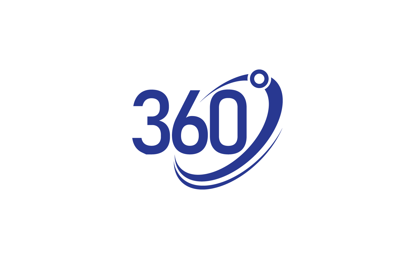 360 view logo icon vector flat design