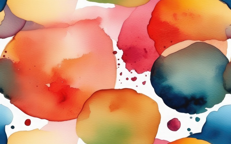 Premium Abstract colorful watercolor spots background 4 Background