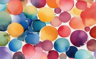 Premium Abstract colorful watercolor spots background 9