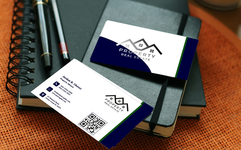 Vistiing Card for Property Investment Consultant - Property Manager - Property Advisor Corporate Identity