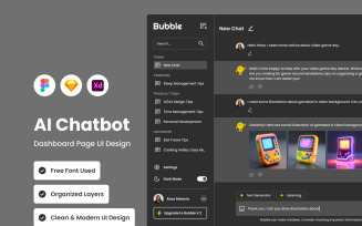 Bubble - AI Chatbot Dashboard V2