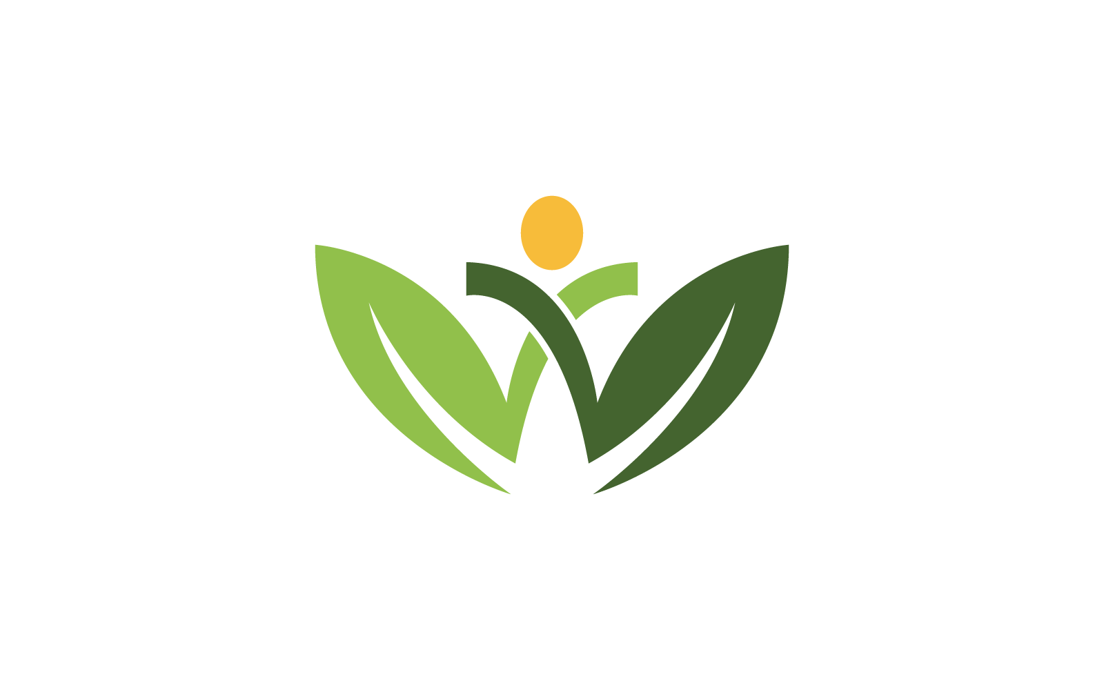Healthy Life people logo template design Logo Template