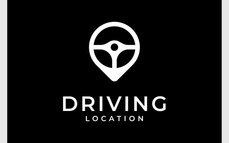 Steering Wheel Pin Map Location Logo Logo Template