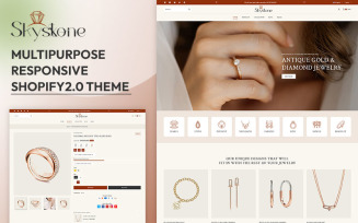 Skystone - Modern Jewelry Store Shopify 2.0 Responsive Theme