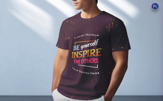 T-shirt Mockup PSD Template