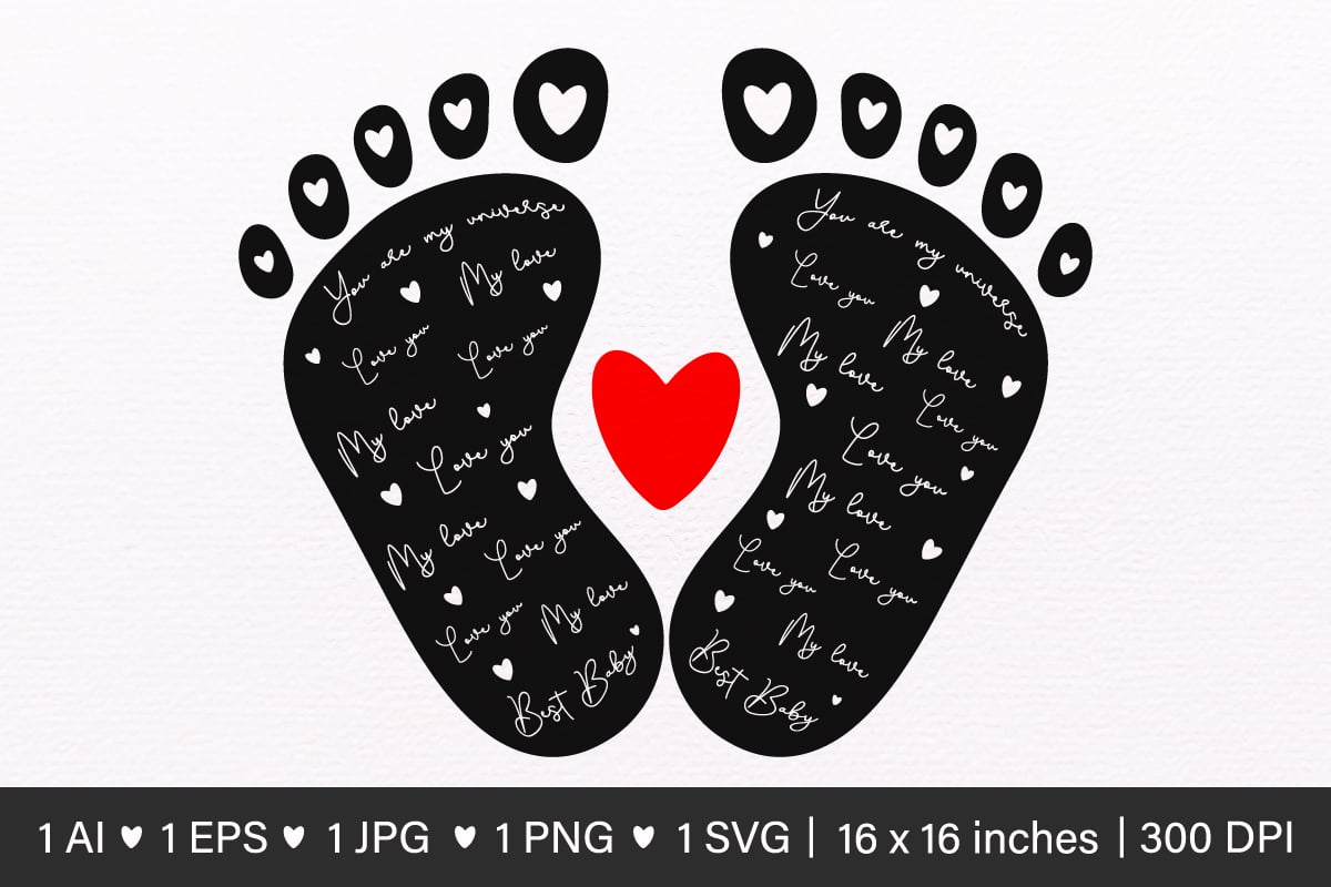 Kit Graphique #388714 Baby Feet Divers Modles Web - Logo template Preview