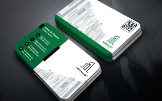 Business Card for Real Estate Advisor - Visiting Card Template