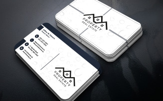 Business Card for Real Estate Broker - Visiting Card Template