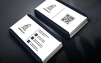 Business Card for Real Estate Negotiator - Visiting Card Template