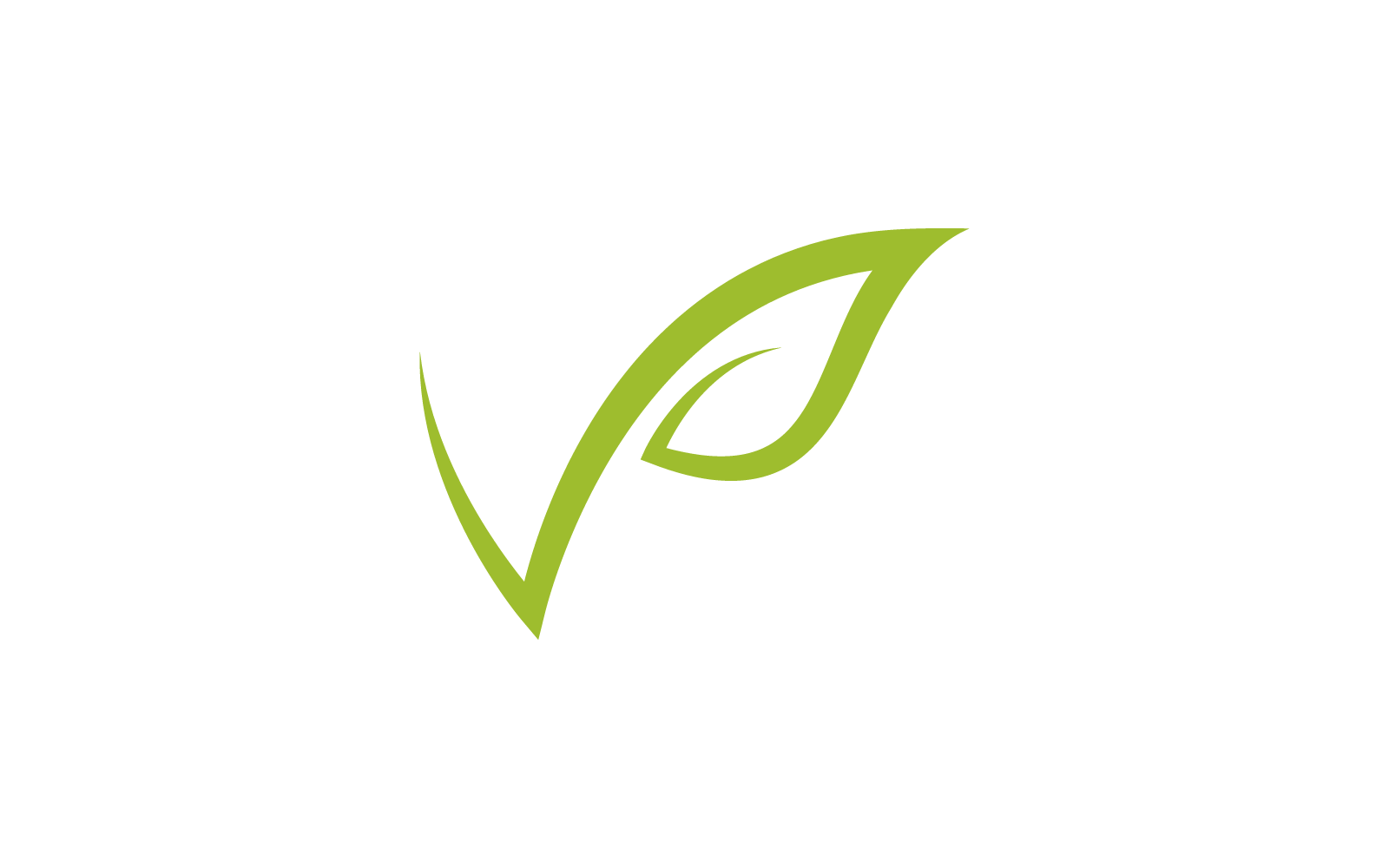 Green leaf nature logo design illustration Logo Template