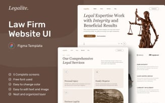 LegaLite - Law Firm Website