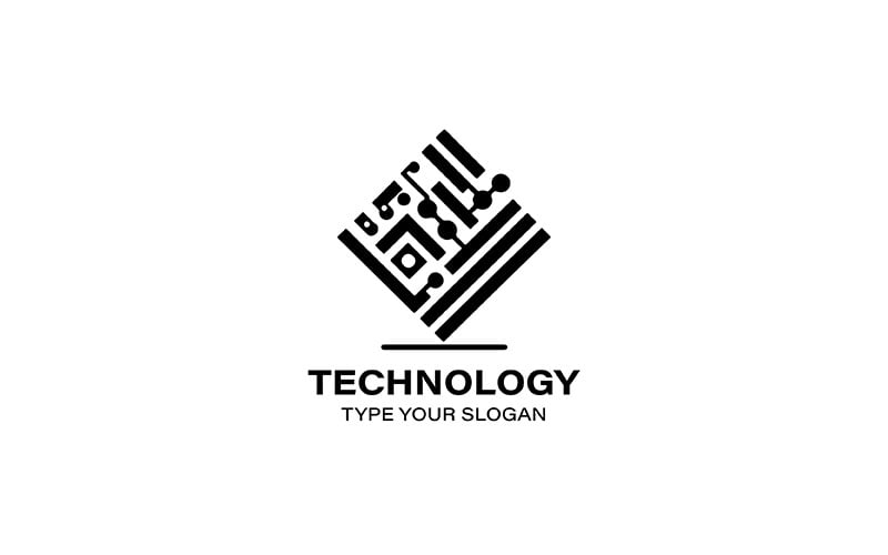 Logo for Technology and Software Companies Logo Template