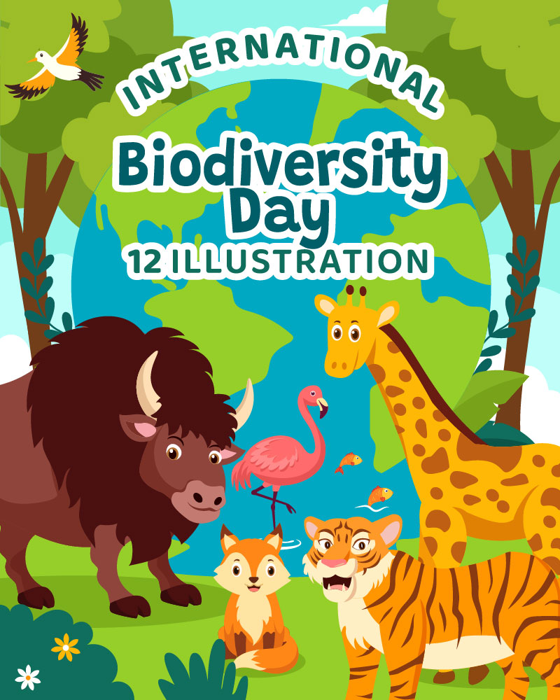 Kit Graphique #388807 Biodiversity Jour Divers Modles Web - Logo template Preview