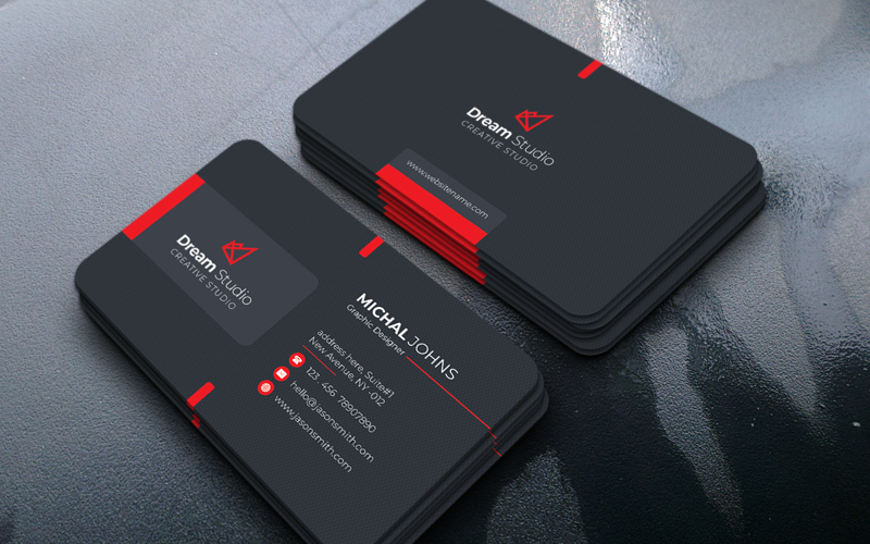 Business Card Templates Corporate Identity Template v284