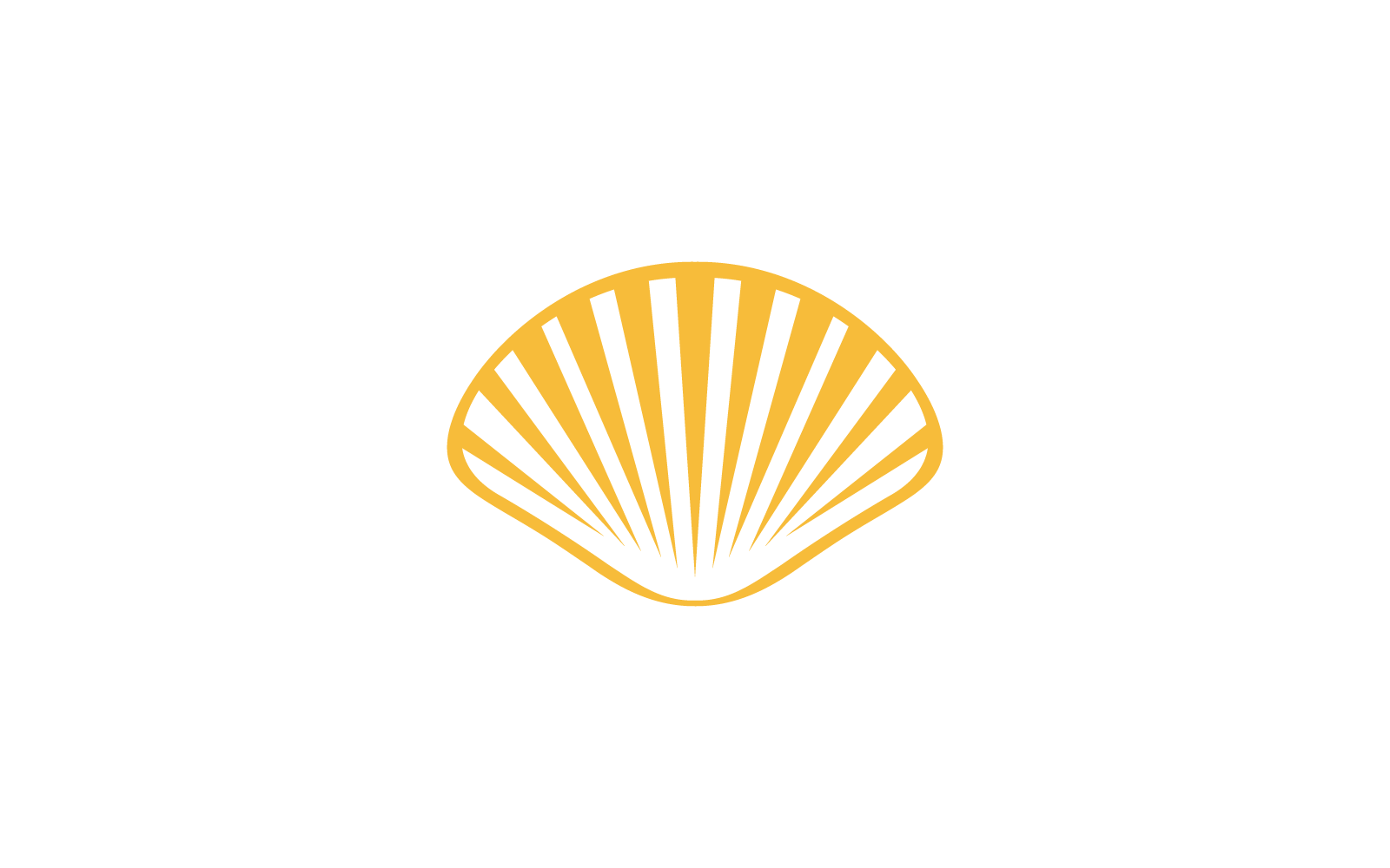 Shell illustration vector flat design template