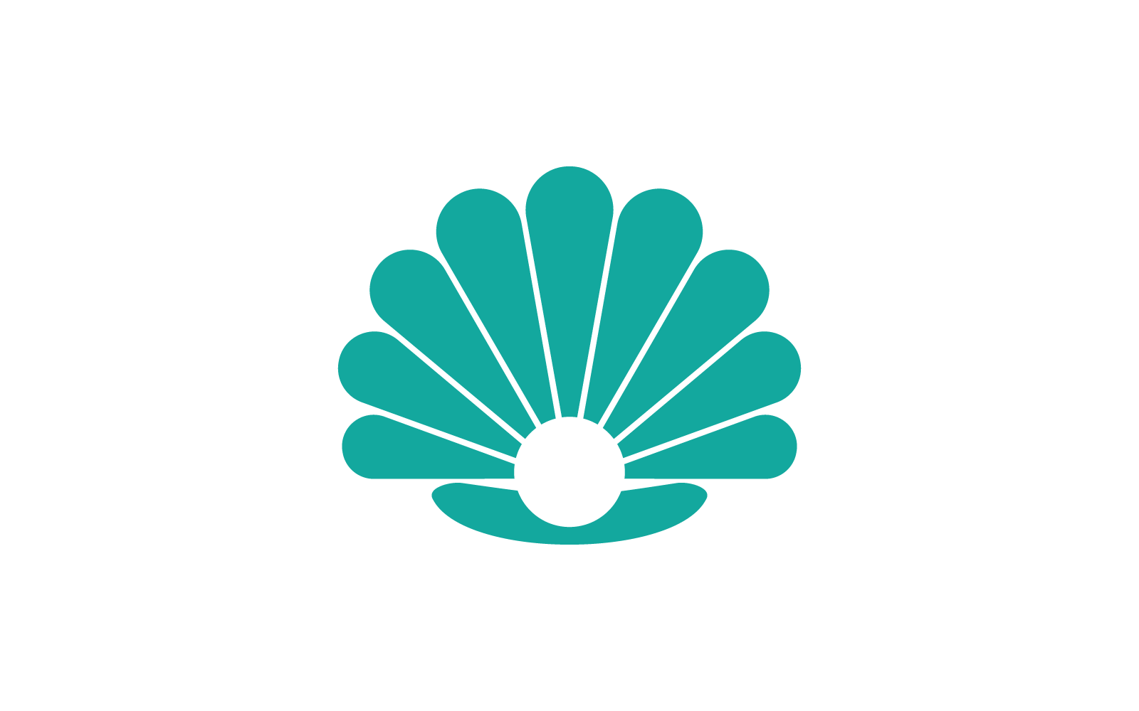 Shell logo illustration flat design template
