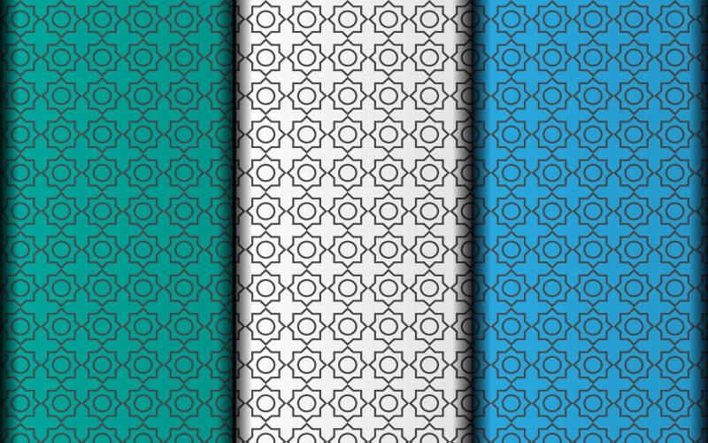Vector eps minimal pattern design template. Pattern
