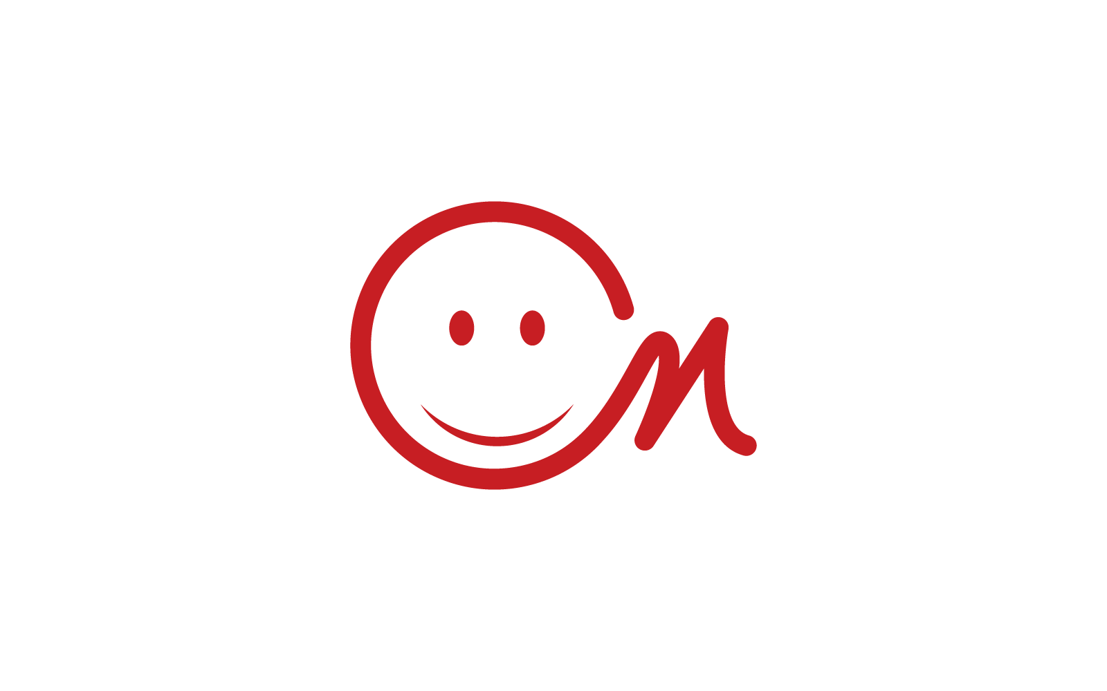 M or N Letter logo business template flat design