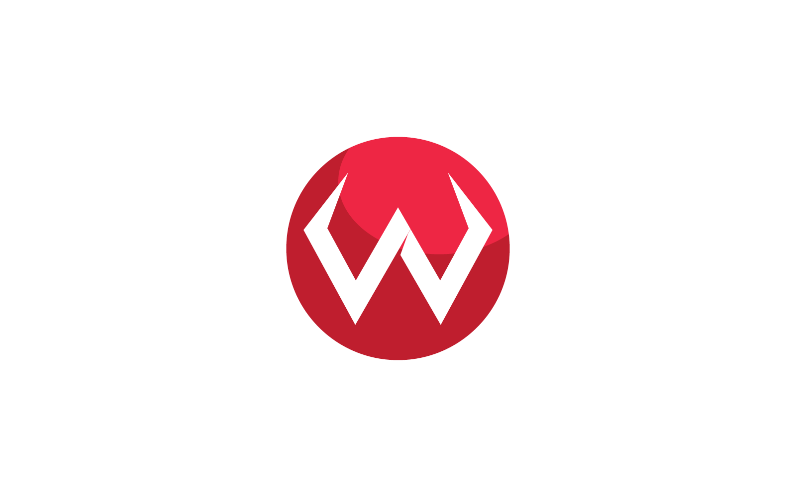 W letter logo icon vector illustration template Logo Template