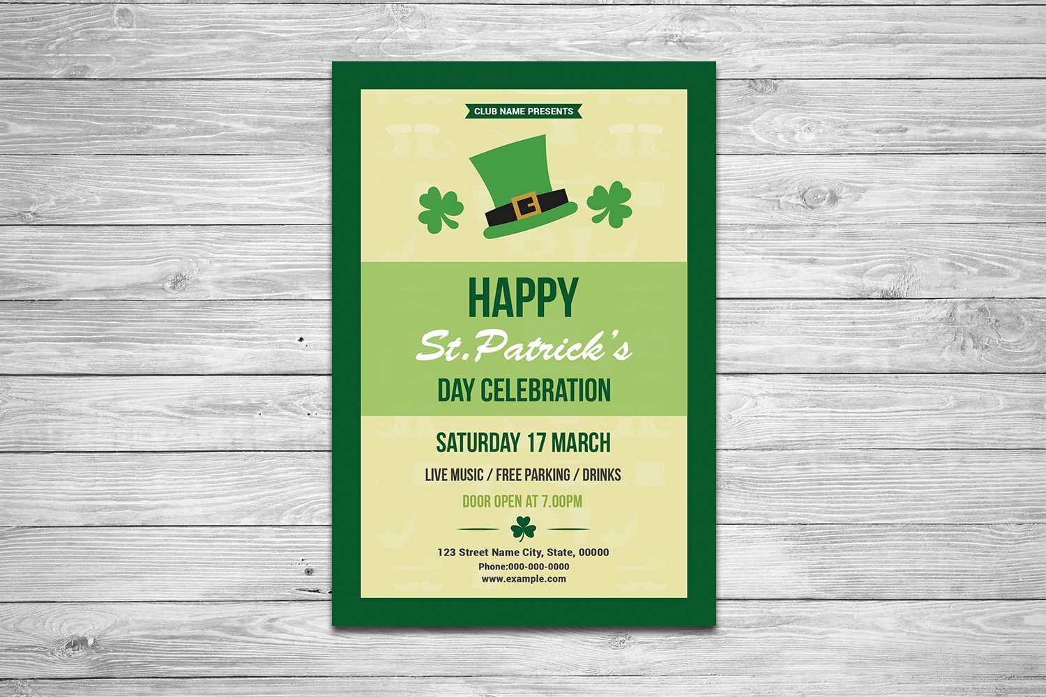Template #389091 Patrick Day Webdesign Template - Logo template Preview