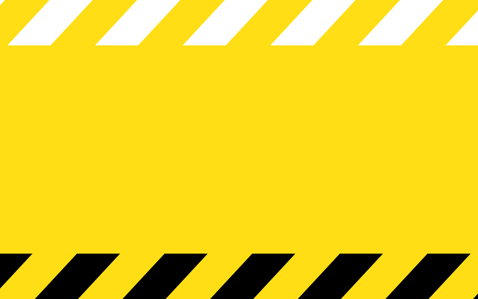 Black and yellow safety line background vector