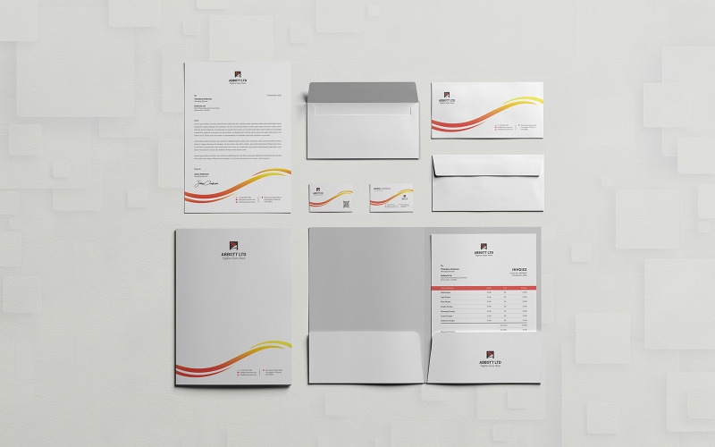 Brand Identity Package Template Canva & Word Corporate Identity