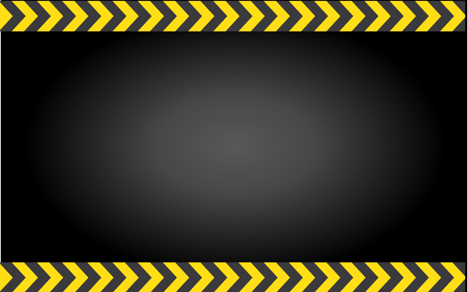 Construction metal background with black and yellow safety line design vector