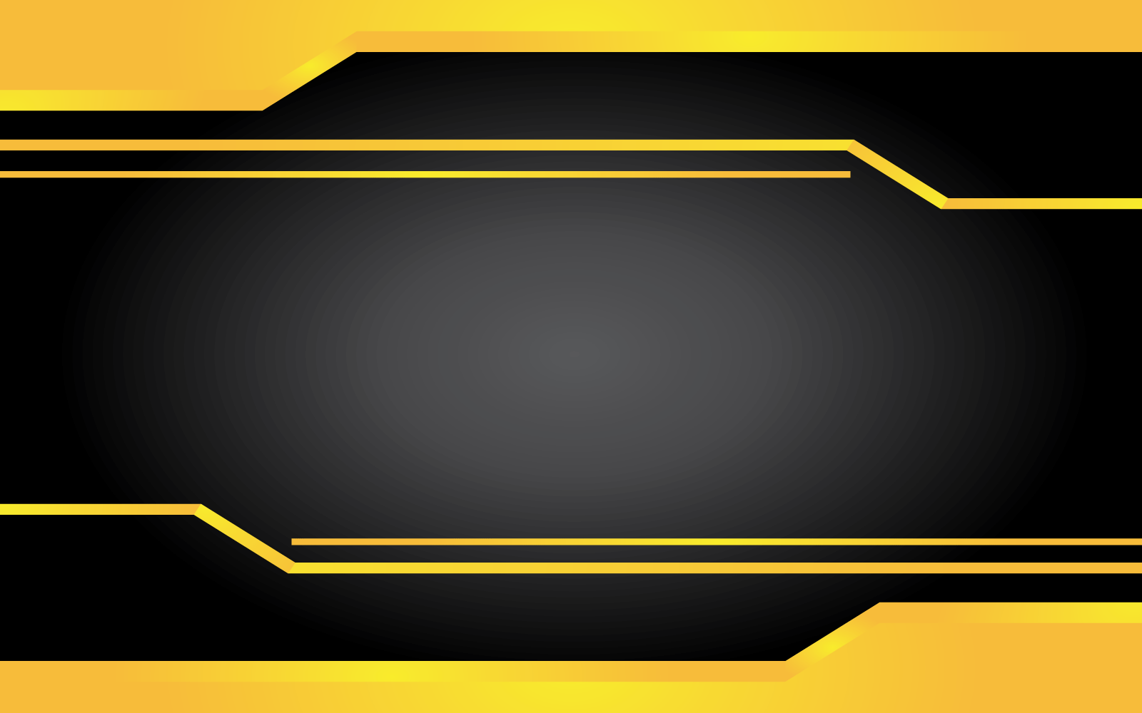 Construction metal background with black and yellow safety line template