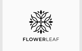 Flower Leaf Blossom Floral Logo