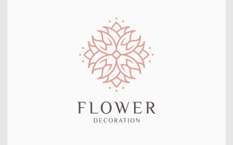 Flower Mandala Luxury Logo