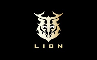 Lion Logo Design Template V22