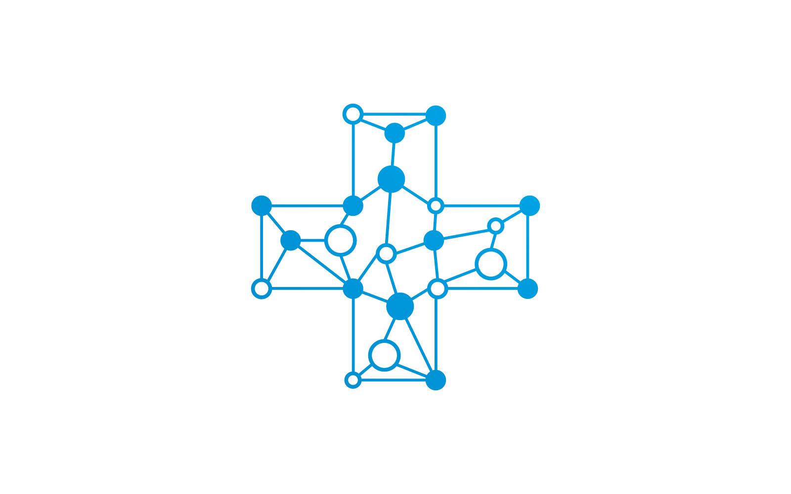 Molecule illustration design vector template Logo Template