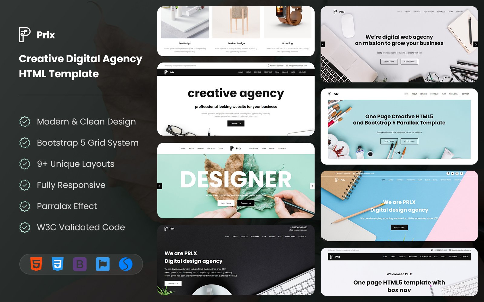 Kit Graphique #389105 Agency Business Divers Modles Web - Logo template Preview