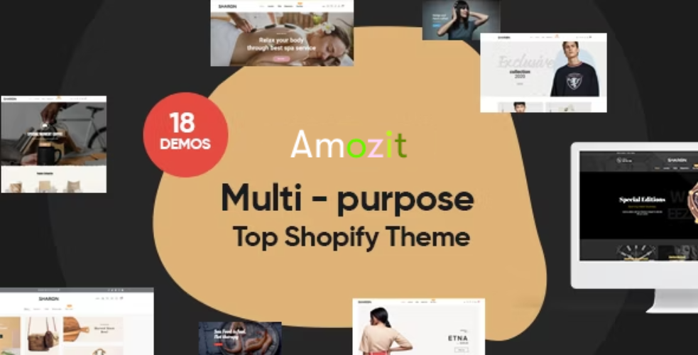 Amozit - Responsive Multipurpose  Shopify Theme