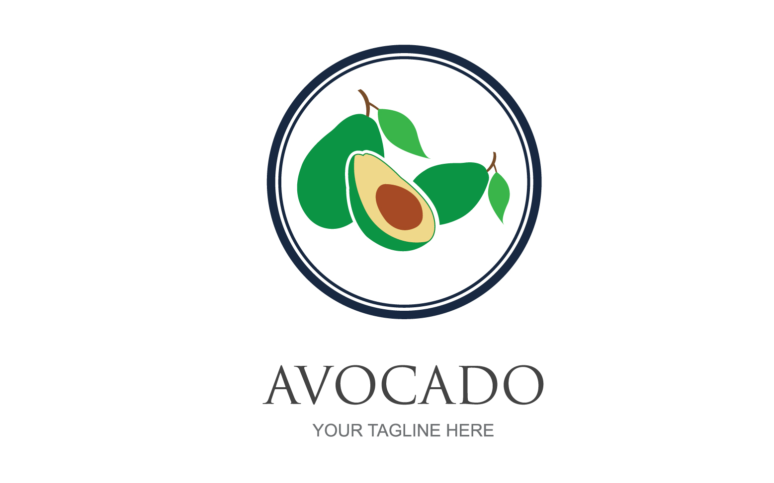 Kit Graphique #389372 Avocado Designe Divers Modles Web - Logo template Preview