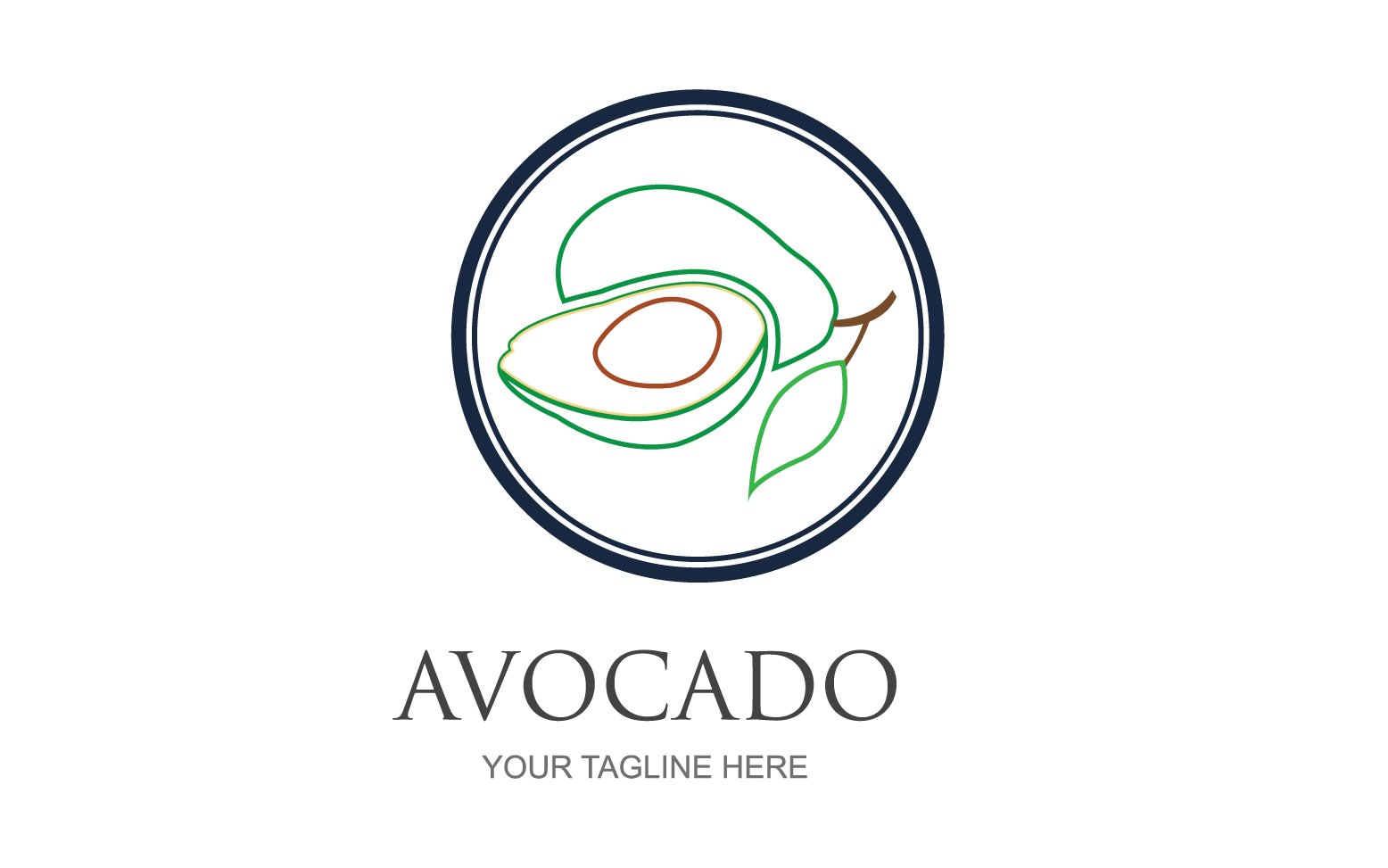 Kit Graphique #389379 Avocado Designe Divers Modles Web - Logo template Preview