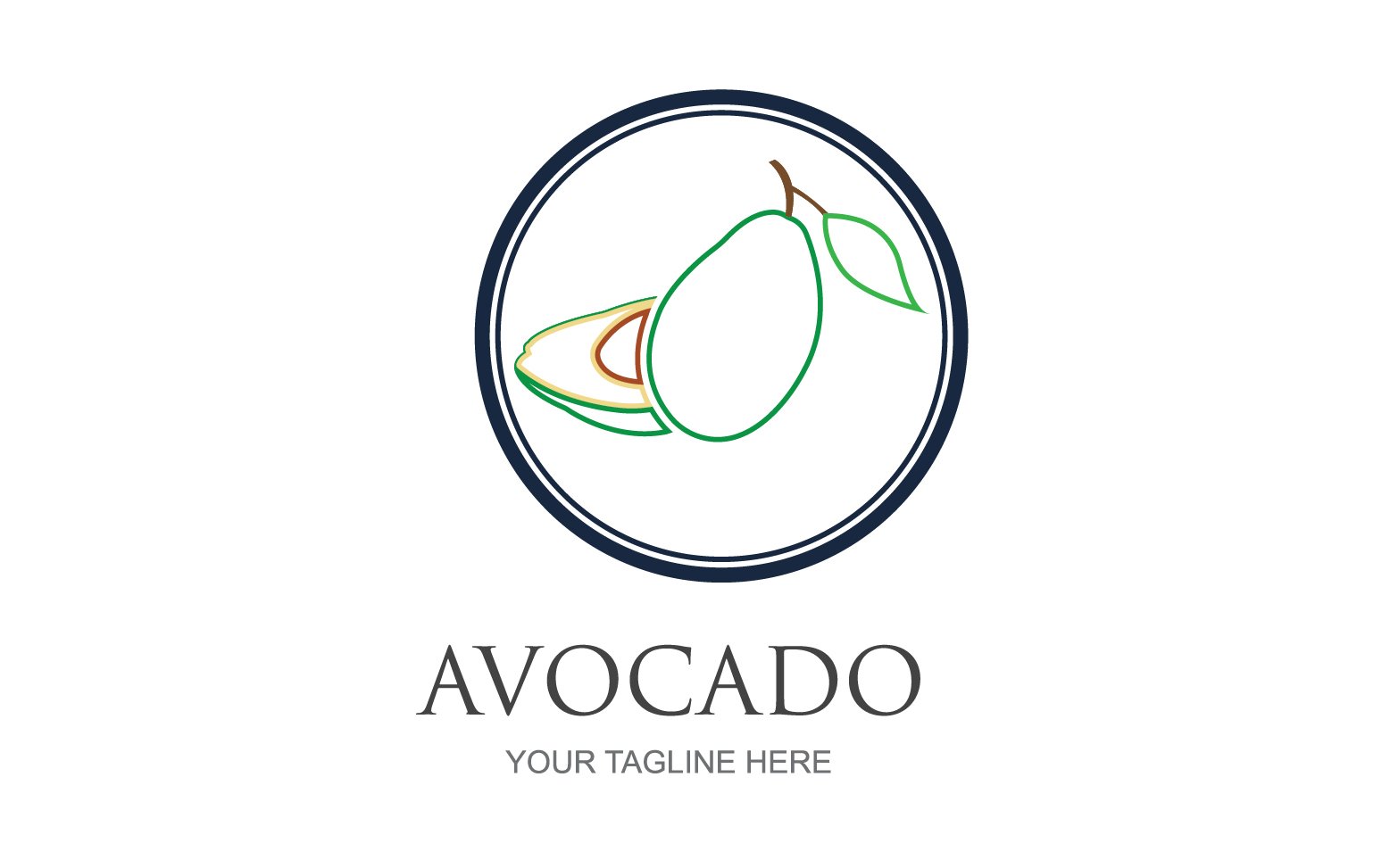 Kit Graphique #389380 Avocado Designe Divers Modles Web - Logo template Preview