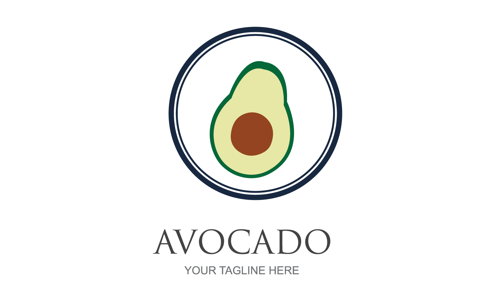 Kit Graphique #389388 Avocado Designe Divers Modles Web - Logo template Preview
